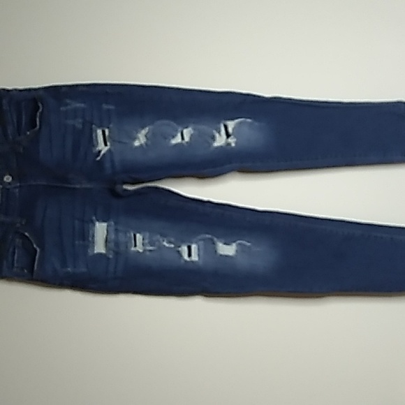 KanCan size 11/29 Jeans Distressed Dark Wash - Picture 1 of 8